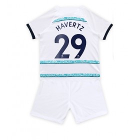 Baby Fußballbekleidung Chelsea Kai Havertz #29 Auswärtstrikot 2022-23 Kurzarm (+ kurze hosen)